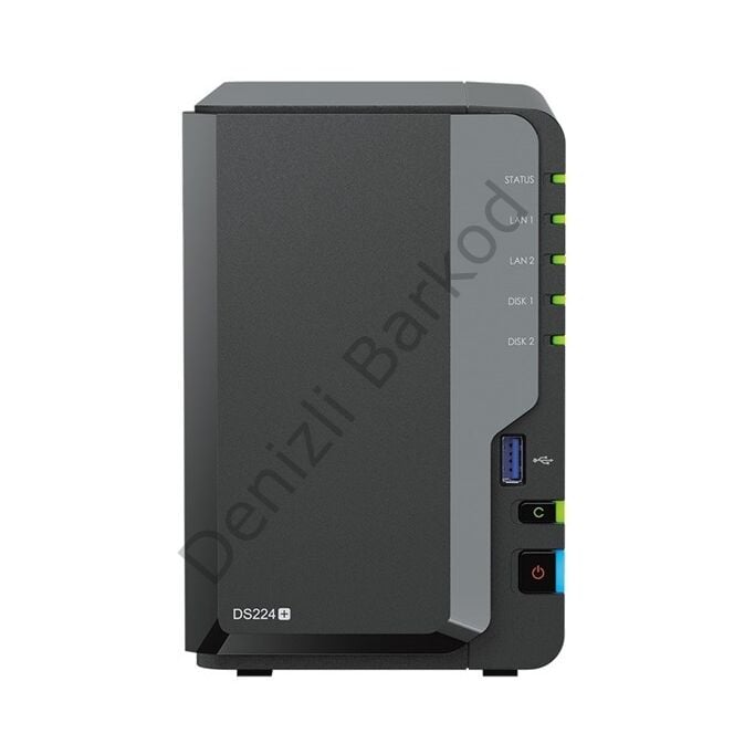 SYNOLOGY DS224PLUS 2 BAY 2xGLAN NAS DEPOLAMA ÜNİTESİ