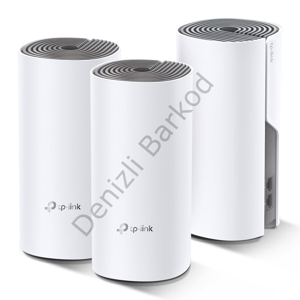 TP-LINK DECO E4(3 PACK) 1200MBPS 2.4 GHZ & 5 GHZ MESH WIFI INDOOR ACCESS POİNT/ROUTER