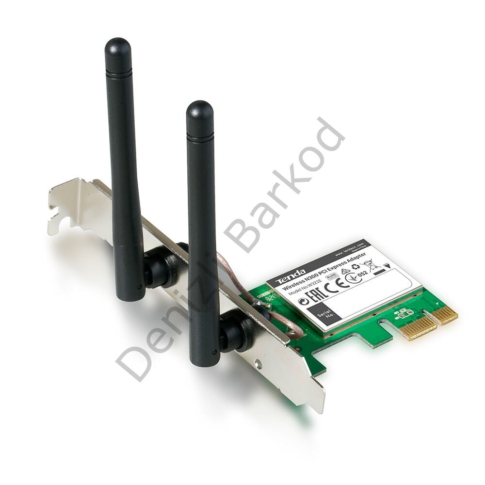 TENDA W322E 300 MBPS 2x2DBI PCI WIRELESS KART