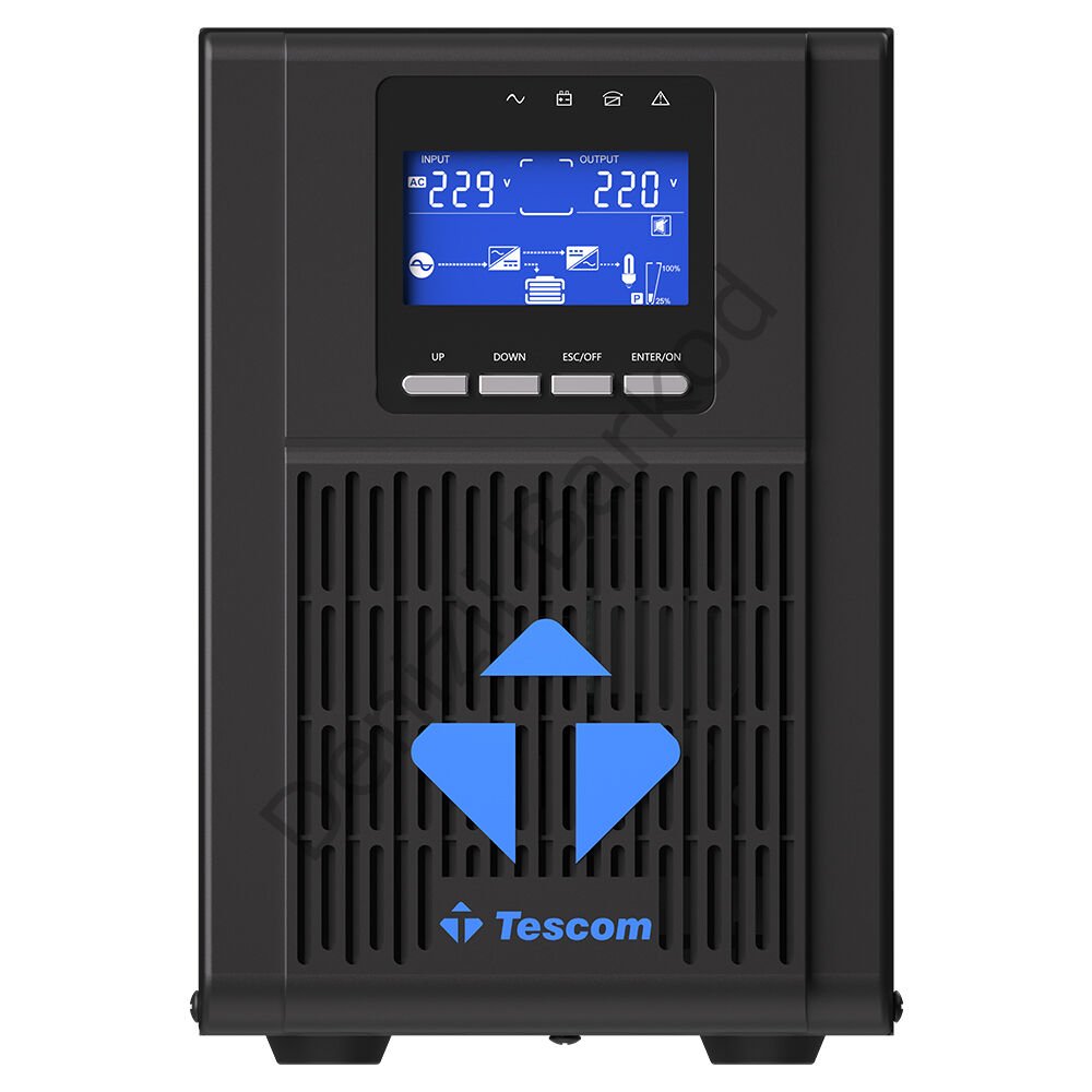 TESCOM NEOLINE 1KVA 2x12V/9AH 1F/1F ONLİNE UPS 900040100