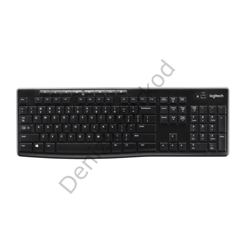 LOGITECH K270 TR KABLOSUZ MULTİMEDYA SİYAH UNIFYING KLAVYE