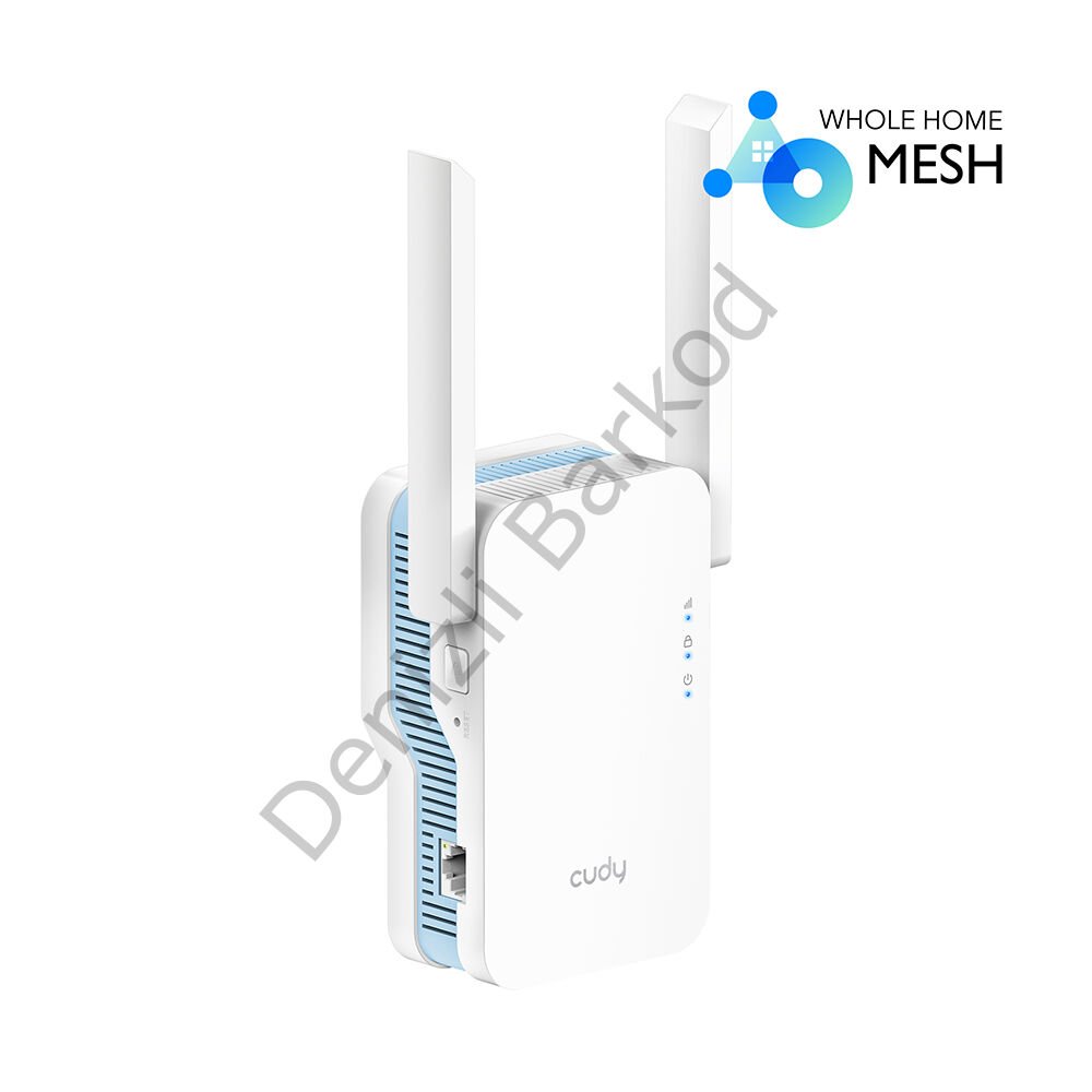 CUDY RE1200 AC1200 1PORT 2 ANTEN 2.4/5GHz INDOOR REPEATER MENZİL GENİŞLETİCİ