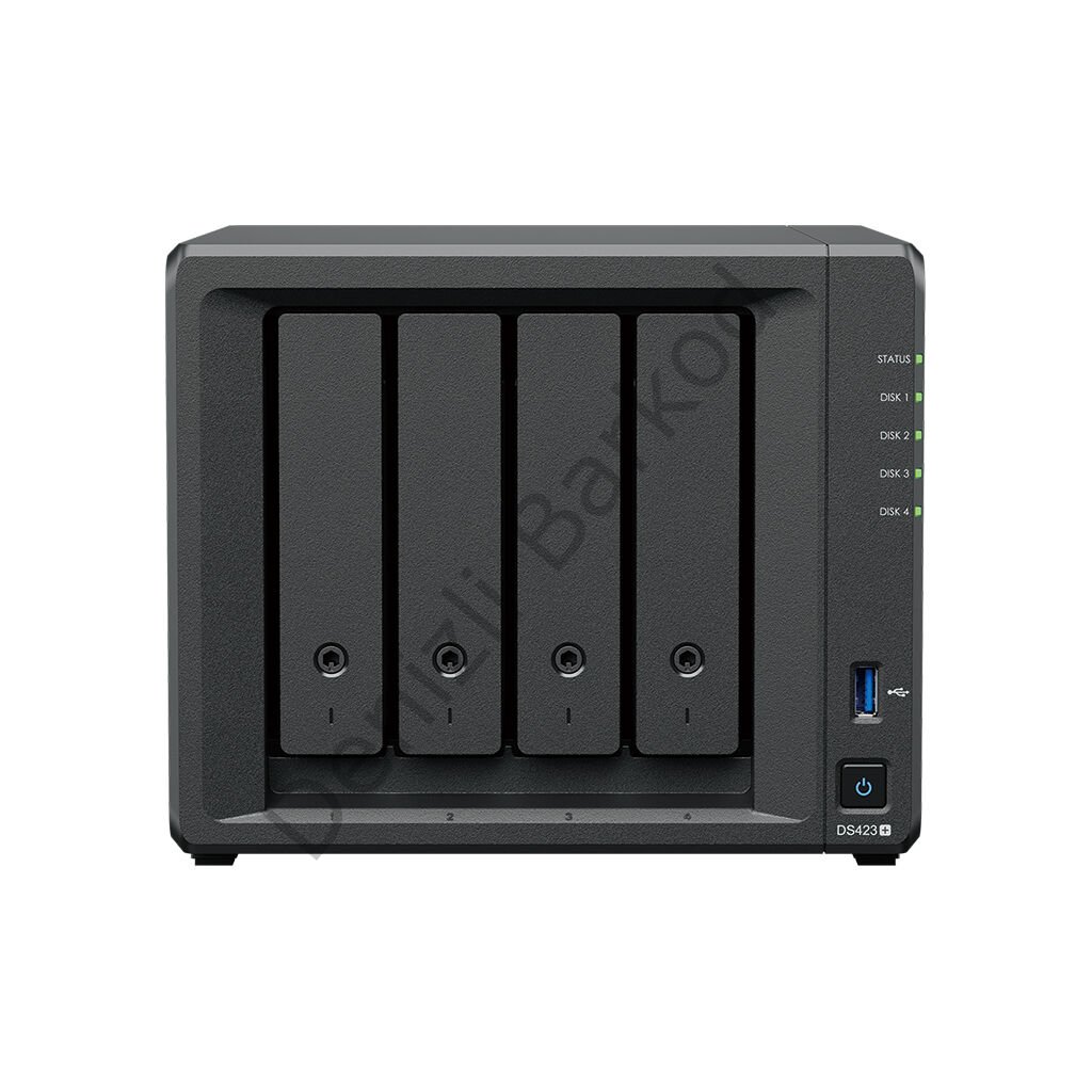 SYNOLOGY DS423PLUS 2GB 4 BAY 2xGLAN NAS DEPOLAMA ÜNİTESİ
