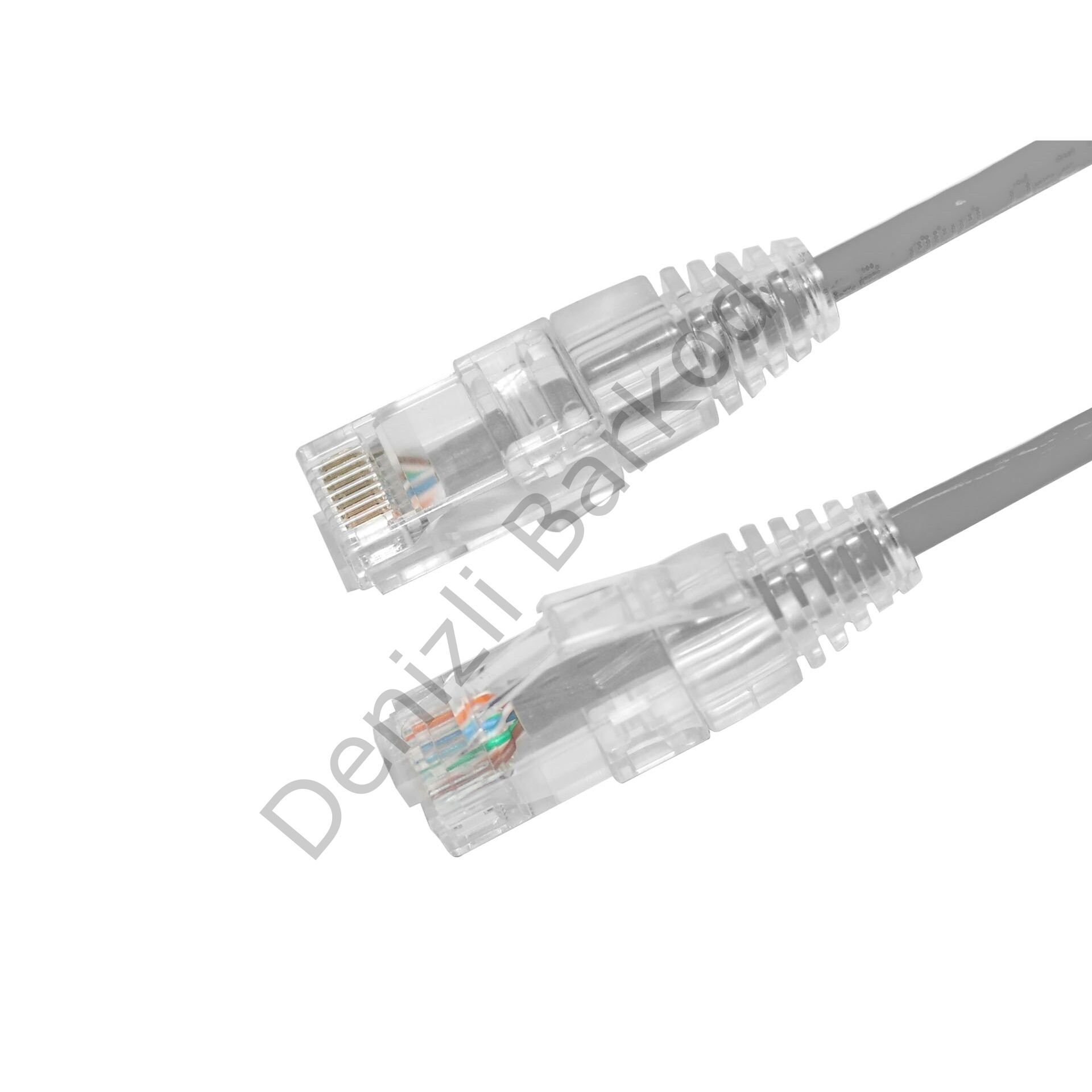 AGER AC-602-0015 15CM UTP SLIM CAT6 PATCH KABLO GRI Cu, LSZH AWG 28