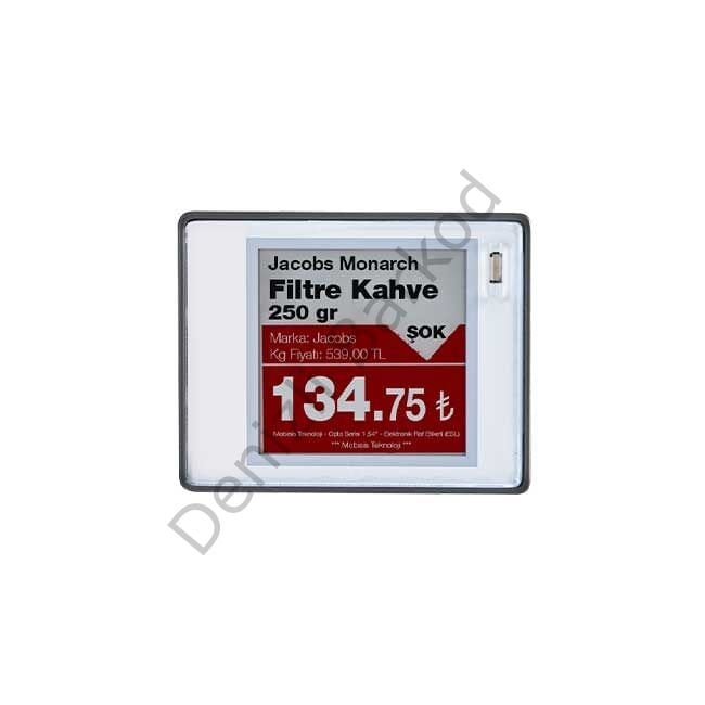 1.54” ESL – Yüksek Çözünürlüklü Elektronik Raf Etiketi