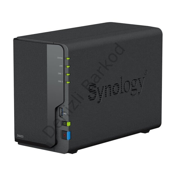 SYNOLOGY DS223 2 BAY 1xGLAN NAS DEPOLAMA ÜNİTESİ