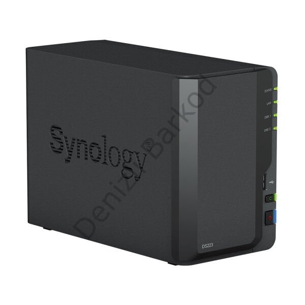 SYNOLOGY DS223 2 BAY 1xGLAN NAS DEPOLAMA ÜNİTESİ
