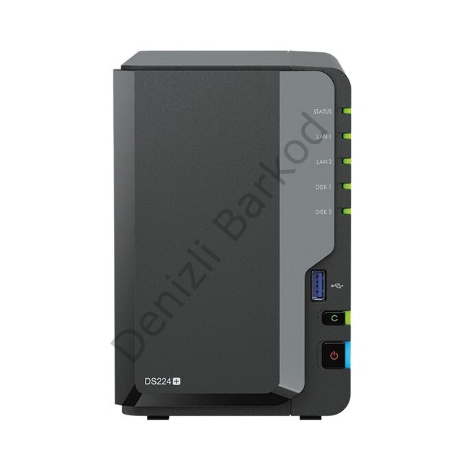 SYNOLOGY DS224PLUS 2 BAY 2xGLAN NAS DEPOLAMA ÜNİTESİ