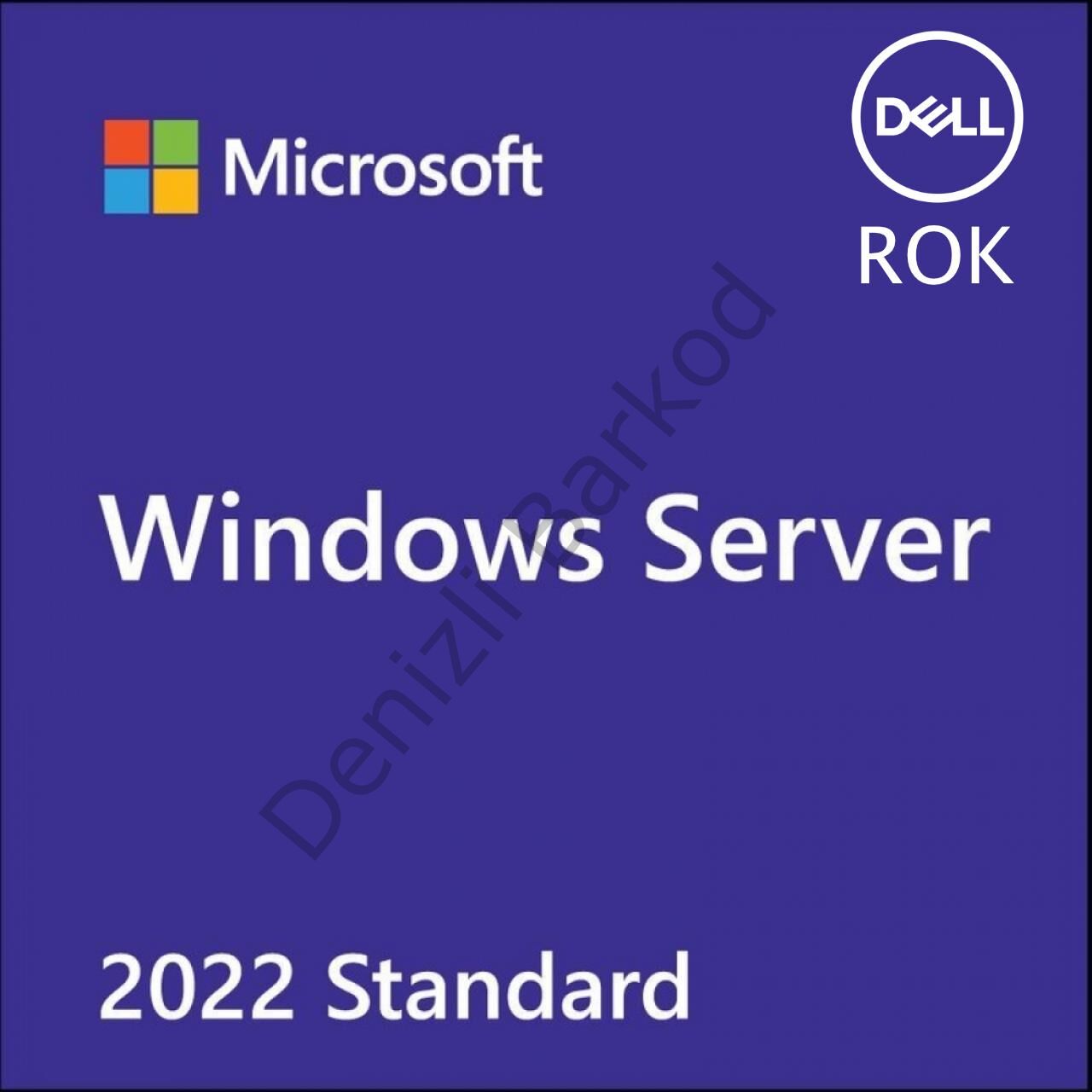 DELL WINDOWS SERVER 2022 STANDART W2K22STD-ROK LİSANS