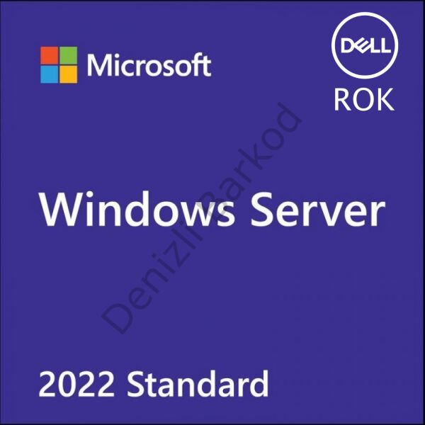 DELL WINDOWS SERVER 2022 STANDART W2K22STD-ROK LİSANS