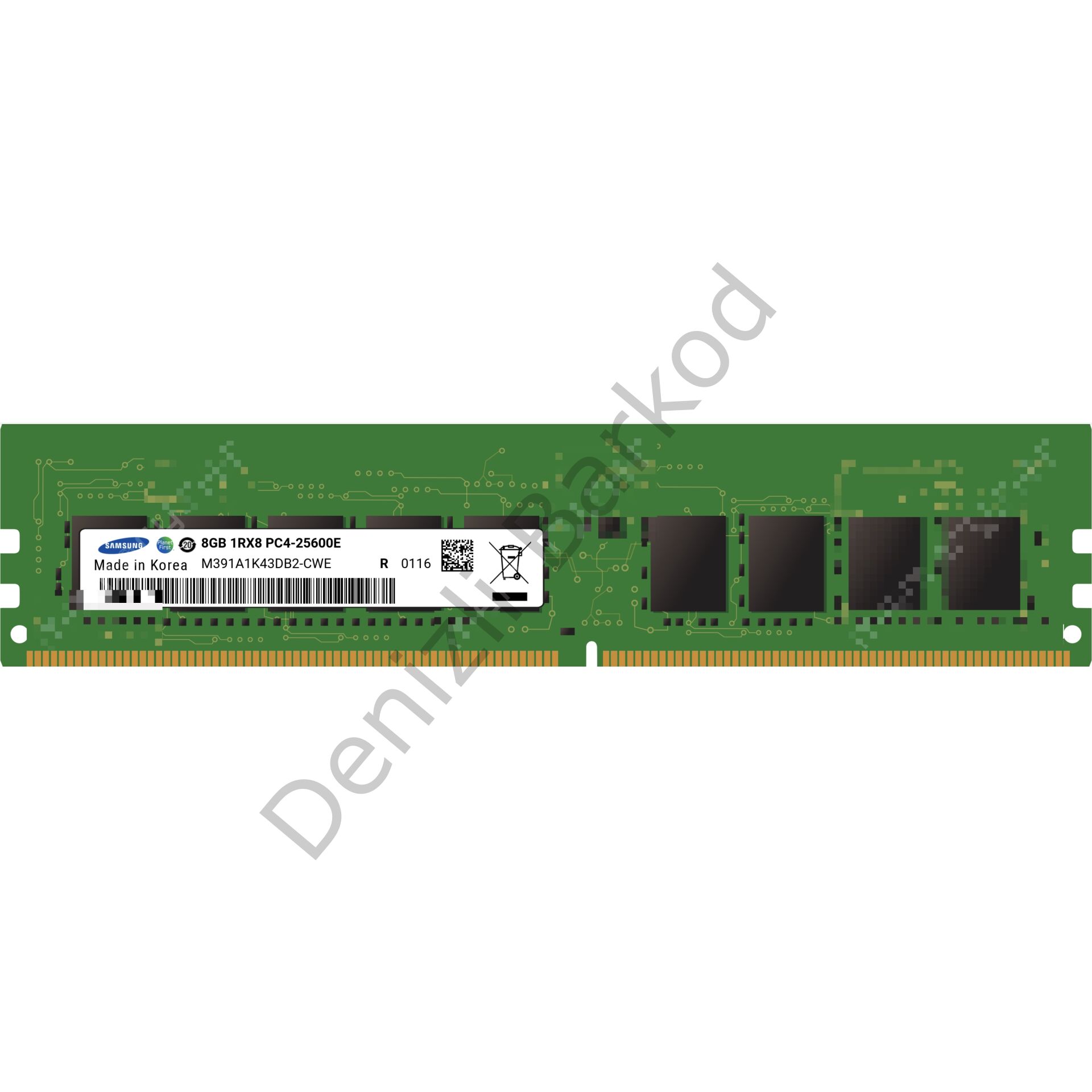 SAMSUNG M391A1K43DB2-CWEQ 8GB 3200MHz DDR4 CL19 ECC SERVER RAM