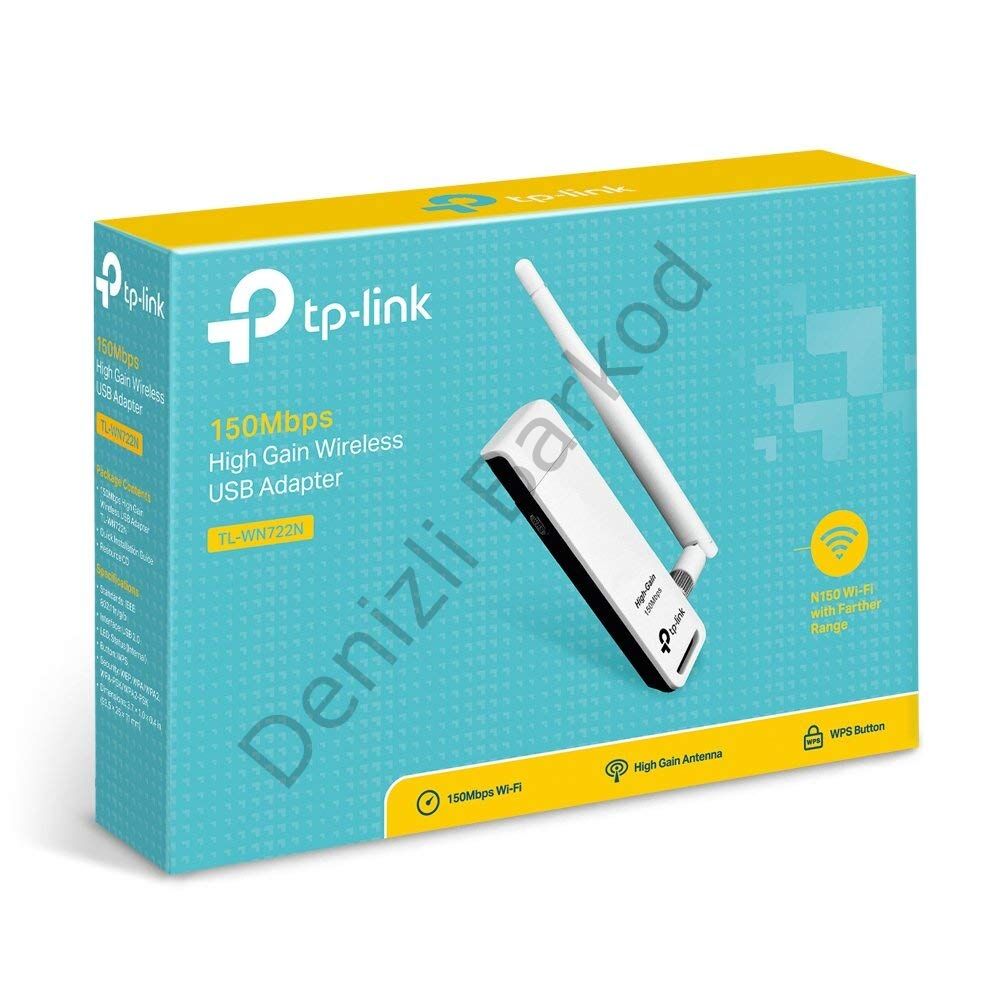 TP-LINK TL-WN722N 150MBPS USB WIRELESS ADAPTÖR