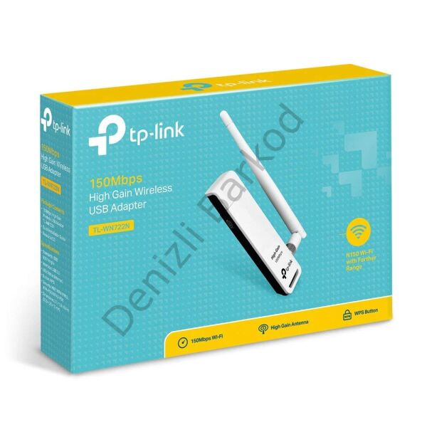 TP-LINK TL-WN722N 150MBPS USB WIRELESS ADAPTÖR