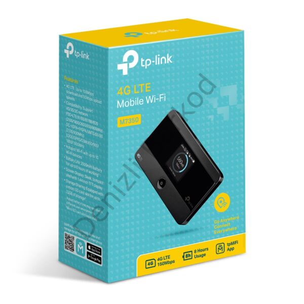 TP-LINK M7350 150MBPS 2.4/5GHz 4G LTE TAŞINABİLİR SIM KART GİRİŞLİ ROUTER