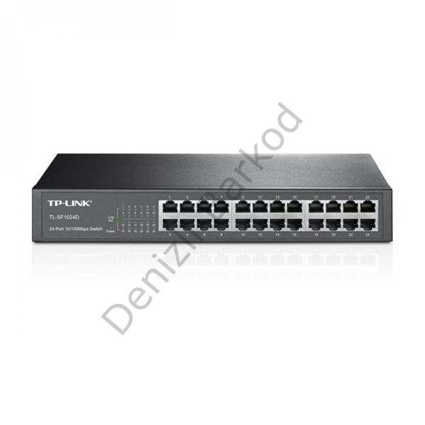 TP-LINK TL-SF1024D 24 PORT 10/100 YONETILEMEZ RACKMOUNT SWITCH