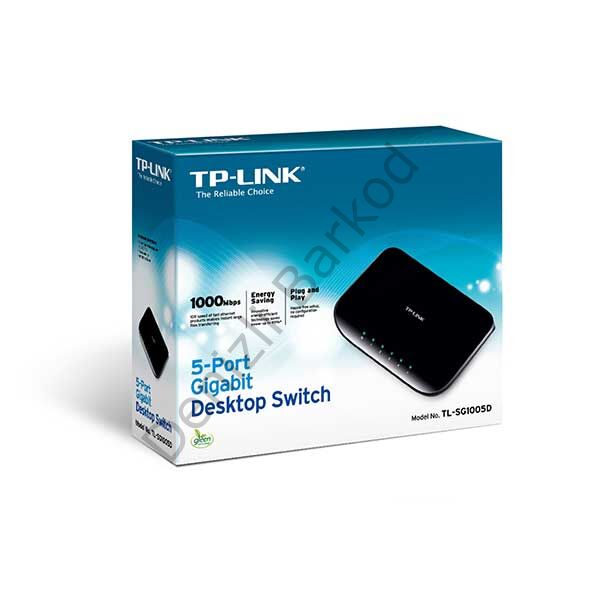 TP-LINK TL-SG1005D 5 PORT 10/100/1000 GIGABIT ETHERNET DESKTOP SWITCH
