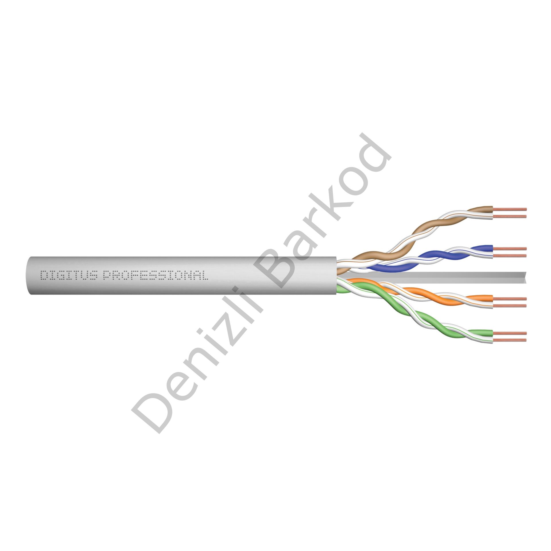 DIGITUS DK-1613-VH-5-GR 500MT UTP CAT6 NETWORK KABLO GRI 23AWG LSOH