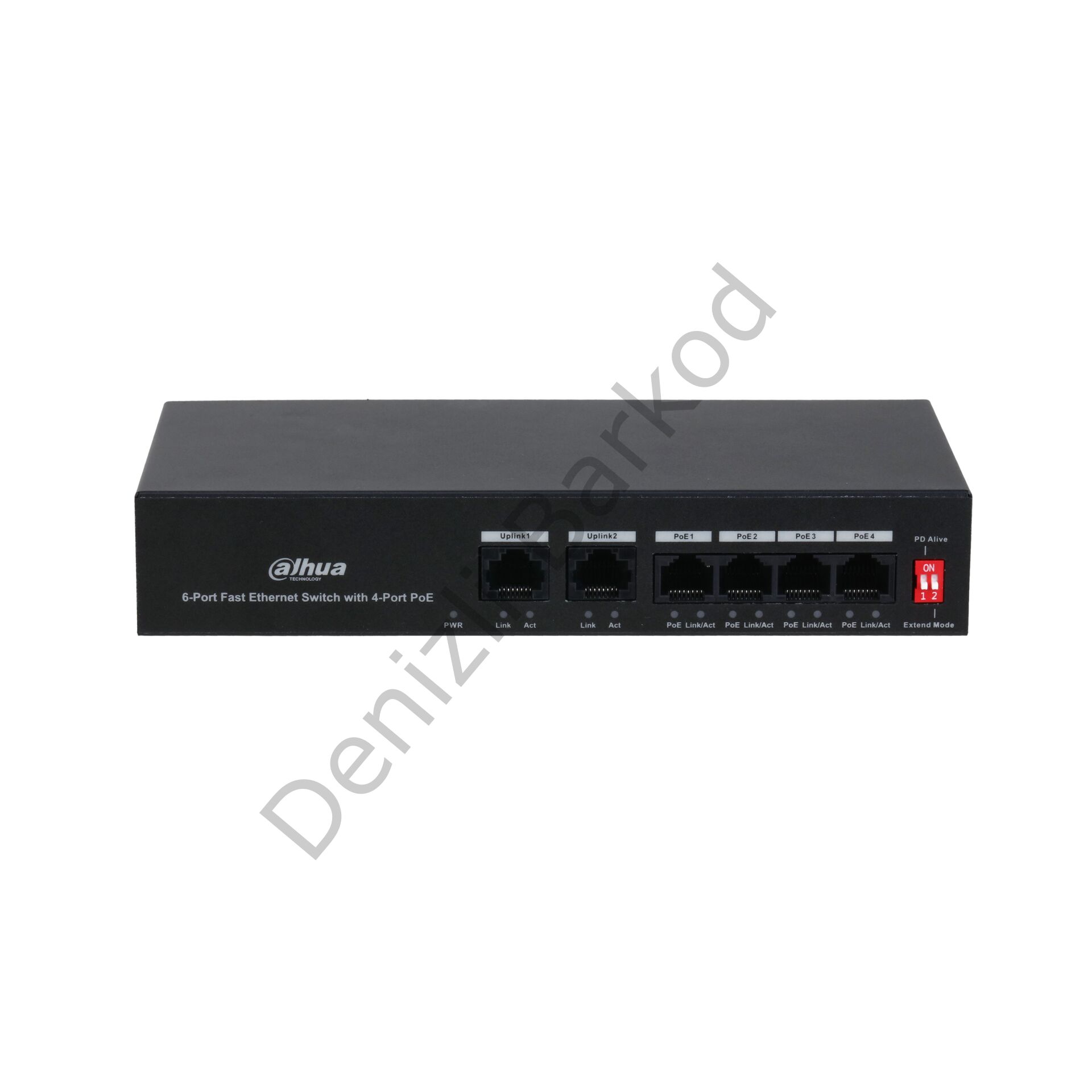 DAHUA PFS3006-4ET-36 4 PORT POE 10/100 2FE UPLINK 36W YONETILEMEZ SWITCH