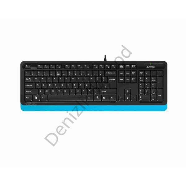 A4 TECH FK10 TR USB MULTİMEDYA MAVİ Q KLAVYE