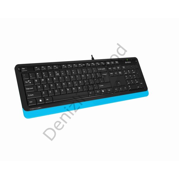 A4 TECH FK10 TR USB MULTİMEDYA MAVİ Q KLAVYE