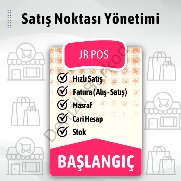 Satış Noktası Yönetimi | JR POS PAKETİ
