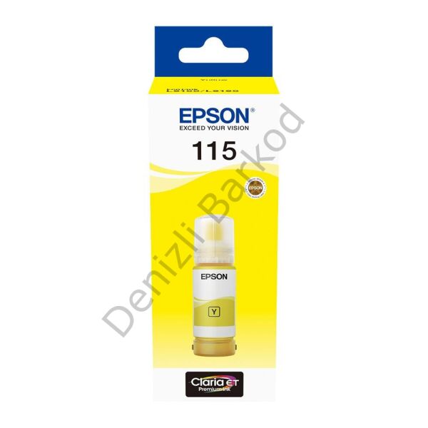 EPSON 115 T07D44A SARI MÜREKKEP 70ML