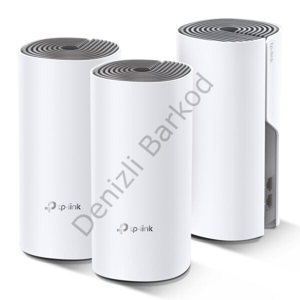 TP-LINK DECO E4(3 PACK) 1200MBPS 2.4 GHZ & 5 GHZ MESH WIFI INDOOR ACCESS POİNT/ROUTER