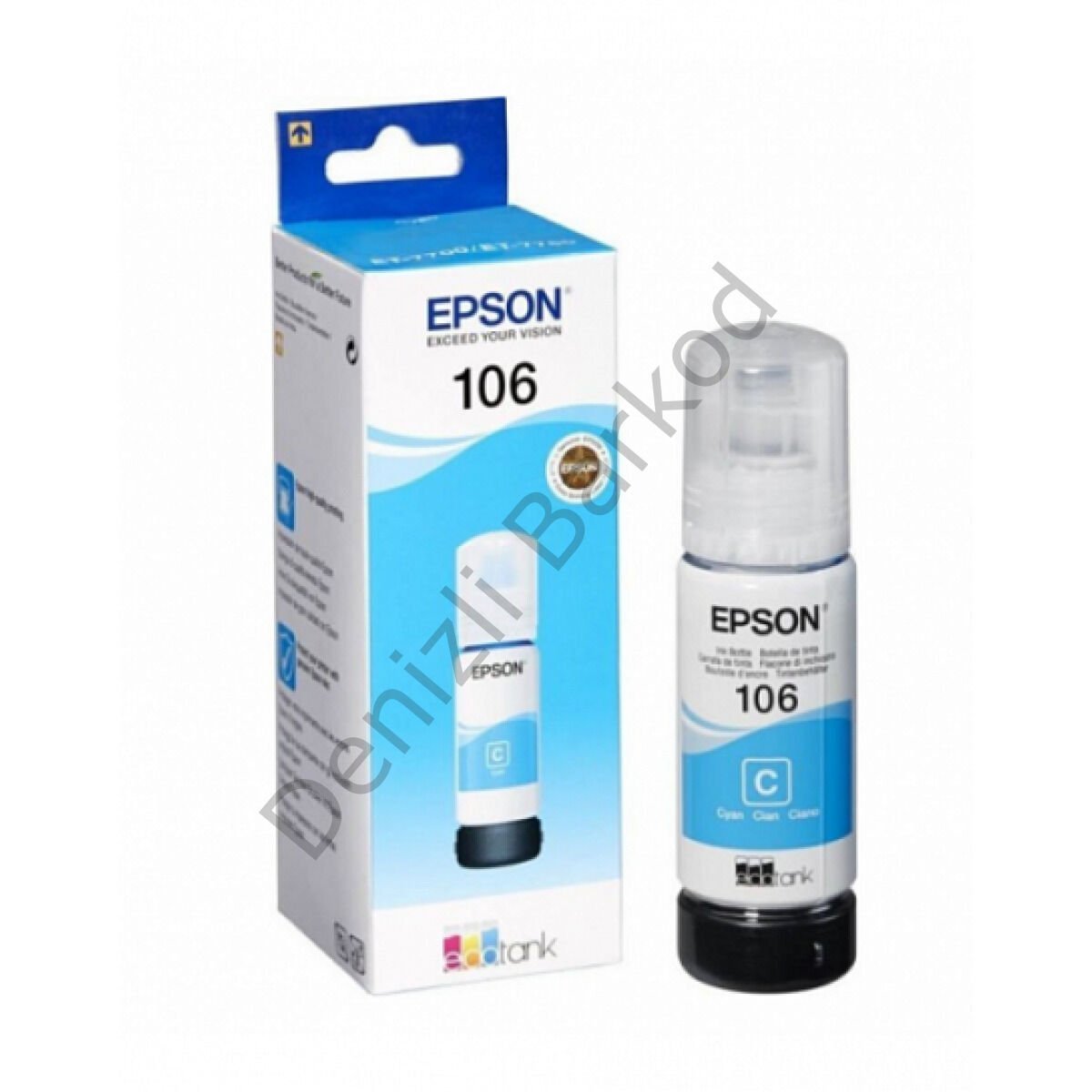EPSON 106 T00R240 MAVI MÜREKKEP