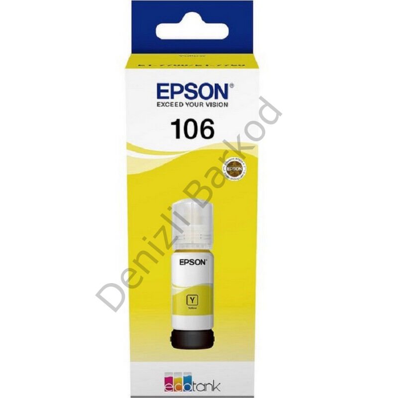 EPSON 106 T00R440 SARI MÜREKKEP