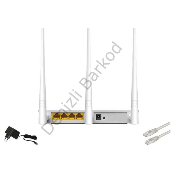 EVEREST WIRELESS N300 EWR-F303 300MBPS 4 PORT 3 ANTEN 2.4GHz INDOOR AP/ROUTER