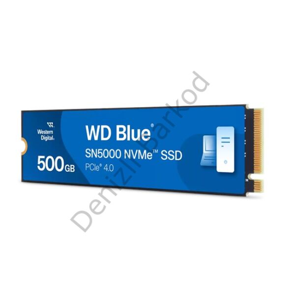 WD BLUE SN5000 500GB 5000/4000MB/s PCIe 4.0 NVME SSD WDS500G4B0E