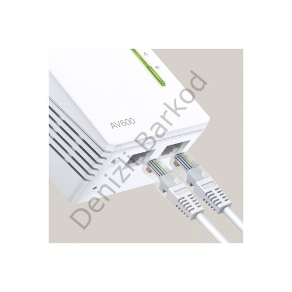 TP-LINK TL-WPA4220T KIT (3-PACK) 300MBPS 2PORT 2.4GHz INDOOR POWERLINE ADAPTOR