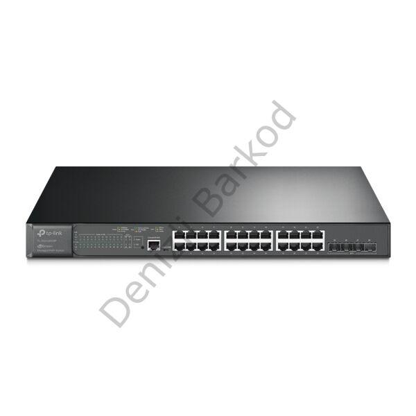 TP-LINK OMADA TL-SG3428XMP 24 PORT 10/100/1000 24 PORT POE+ 4x SFP YONETILEBILIR RACK MOUNT SWITCH
