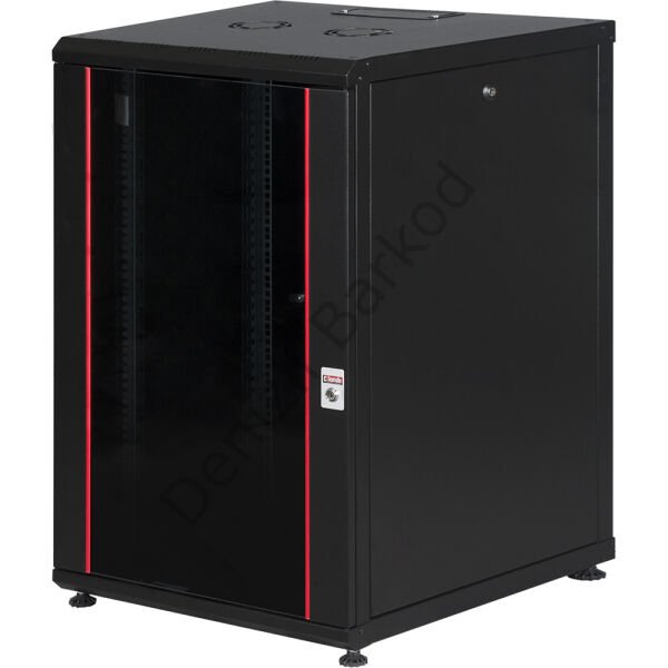 LANDE LN-PR20U6080-BL-121 20U 19'' 600x800 DİKİLİ TİP KABINET + TEKERLEK