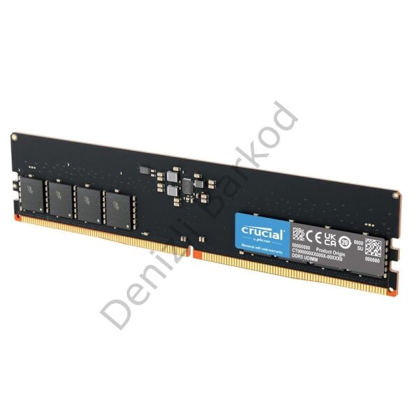 CRUCIAL 32GB 5600MHz DDR5 PC RAM CT32G56C46U5 KUTULU