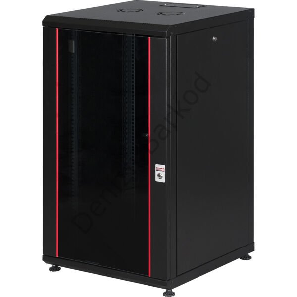 LANDE PROLINE300 LN-PR22U6060-BL-121 22U 19'' 600X600 DİKİLİ TİP KABINET + TEKERLEK