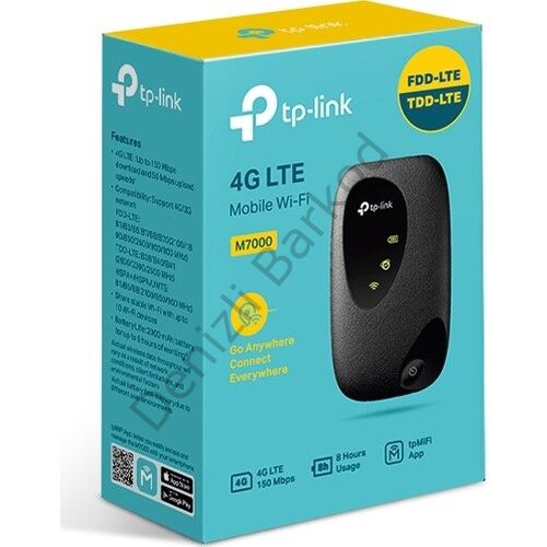 TP-LINK M7000 4G LTE 300MBPS MOBİL TAŞINABİLİR ROUTER