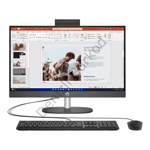 HP A1JZ2ES AIO PRO 240 G10 I7-1355U 16GB 512GB SSD 23.8'' DOS SIYAH ALL IN ONE PC