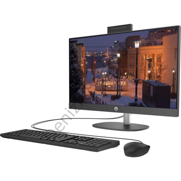 HP A1JZ3ES AIO PRO 240 G10 I5-1335U 16GB 512GB SSD 23.8'' DOS SIYAH ALL IN ONE PC