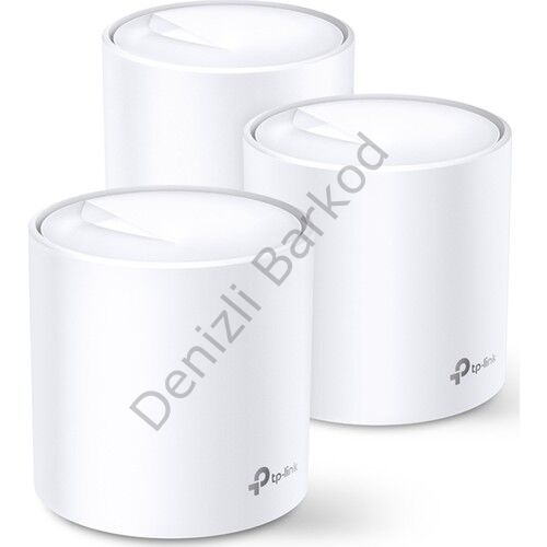 TP-LINK DECO X60(3-PACK) 3000MBPS DUALBAND WIFI6 INDOOR ACCESS POINT