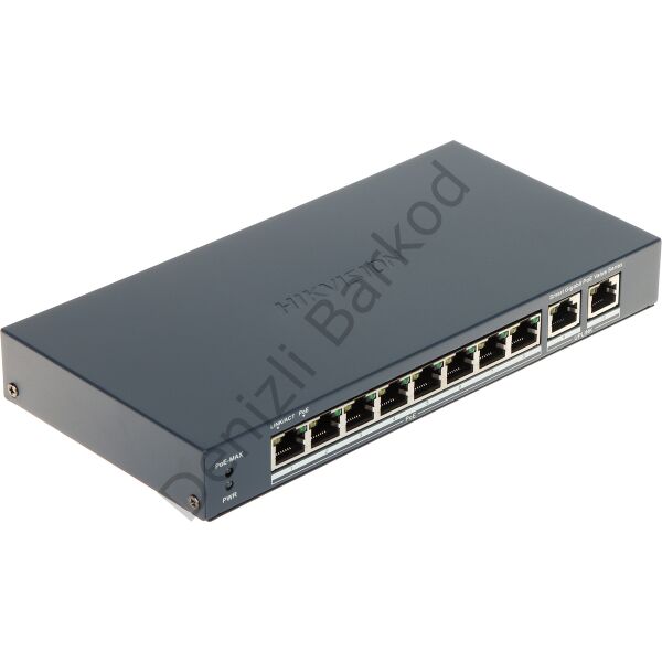 HIKVISION DS-3E1510P-EI/M 8 PORT POE 10/100/1000 2GE UPLINK 60W SWITCH
