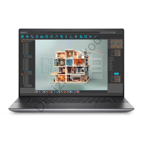 DELL M5690 ULTRA 9 185H vPro 32GB 512GB SSD 8GB RTX2000 ADA 16'' OLED TOUCH WIN11PRO MOBILE WS