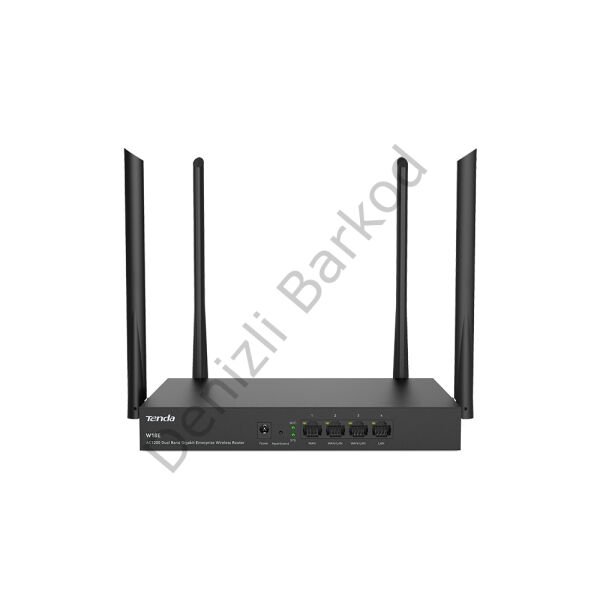 TENDA W18E AC1200 4 PORT GIGABIT 4 ANTEN DUALBAND HOTSPOT ROUTER