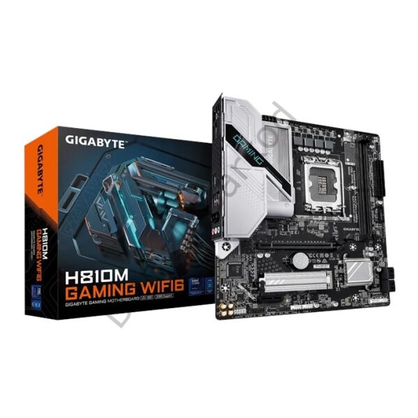 GIGABYTE H810M-GAMING-WIFI6 2x DDR5 DP/HDMI 1x M.2 USB3.2 1851P ANAKART