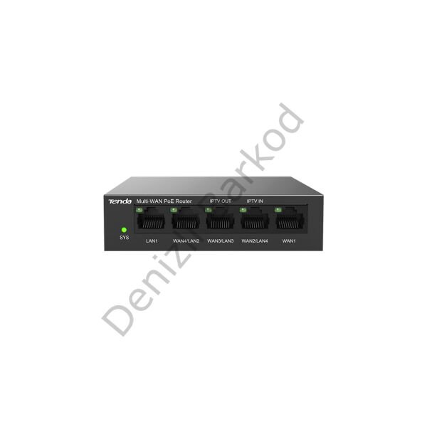 TENDA G0-5G-POE 5PORT GIGABIT ETHERNET POE GATEWAY/ROUTER