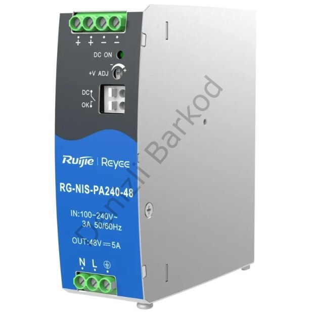 RUIJIE RG-NIS-PA240-48 ENDÜSTRİYEL SWITCH GUÇ KAYNAĞI
