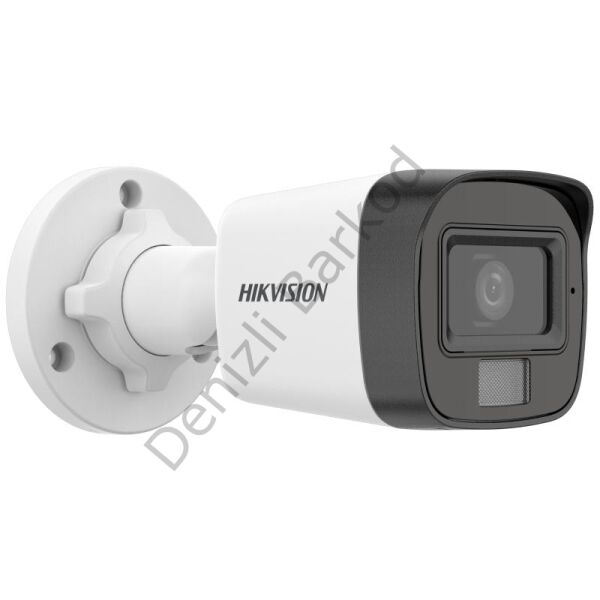 HIKVISION DS-2CD1021G2-LIUF 2MP 2.8MM 20MT DAHİLİ SESLİ H265  IP67 SMART HYRBID LIGHT BULLET IP KAMERA