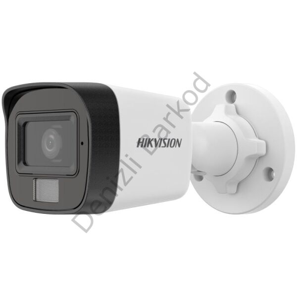 HIKVISION DS-2CD1021G2-LIUF 2MP 2.8MM 20MT DAHİLİ SESLİ H265  IP67 SMART HYRBID LIGHT BULLET IP KAMERA
