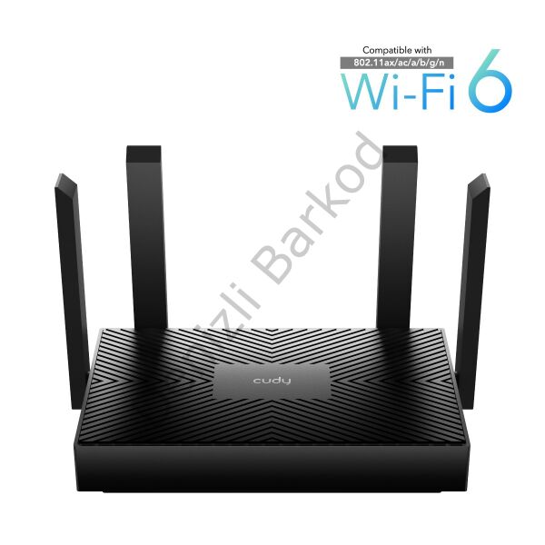 CUDY WR1500 AX1500 Wi-Fi 6 4PORT GIGABIT 4 ANTEN DUALBAND ROUTER