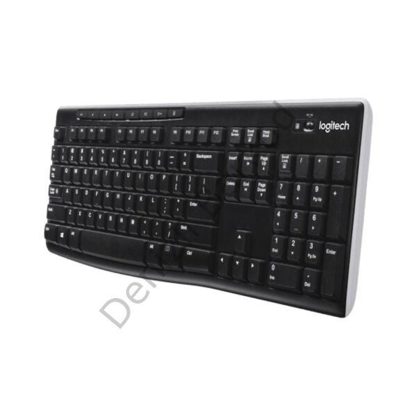 LOGITECH K270 TR KABLOSUZ MULTİMEDYA SİYAH UNIFYING KLAVYE